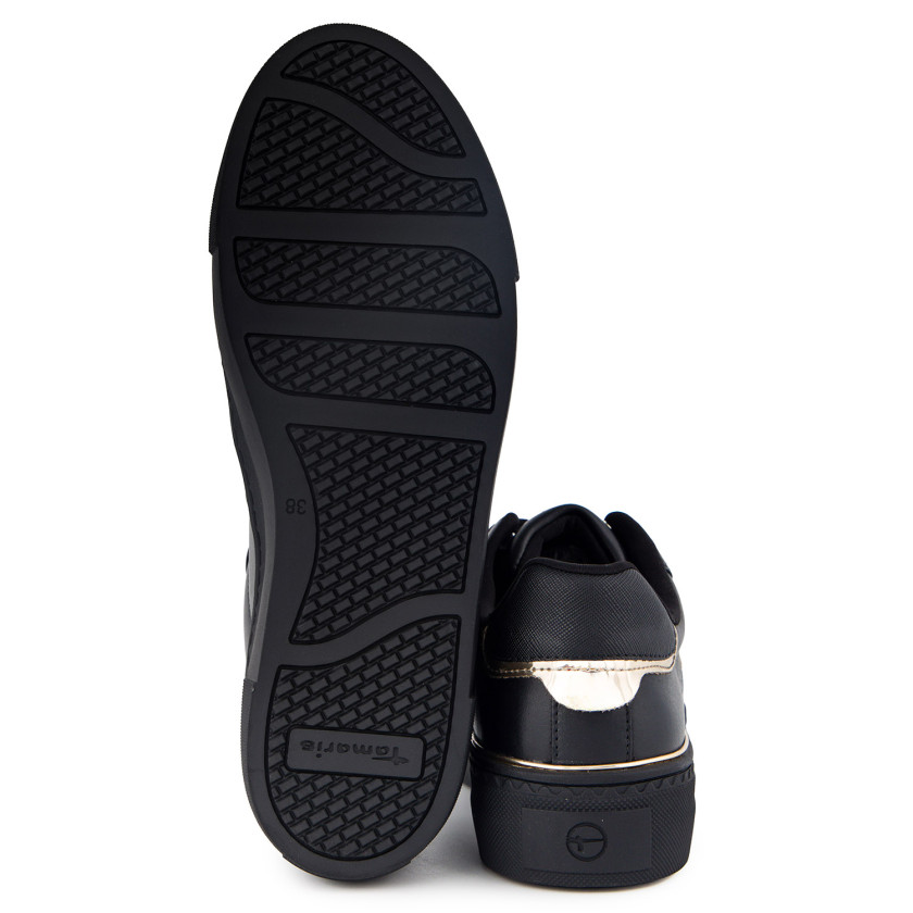 Φωτογραφία σόλας TAMARIS 23724-42 ΜΑΥΡΟ ECO-ΔΕΡΜΑ